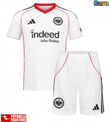 Eintracht Frankfurt Bortatröja Barn 2025-26 Kortärmad (+ Korta byxor)